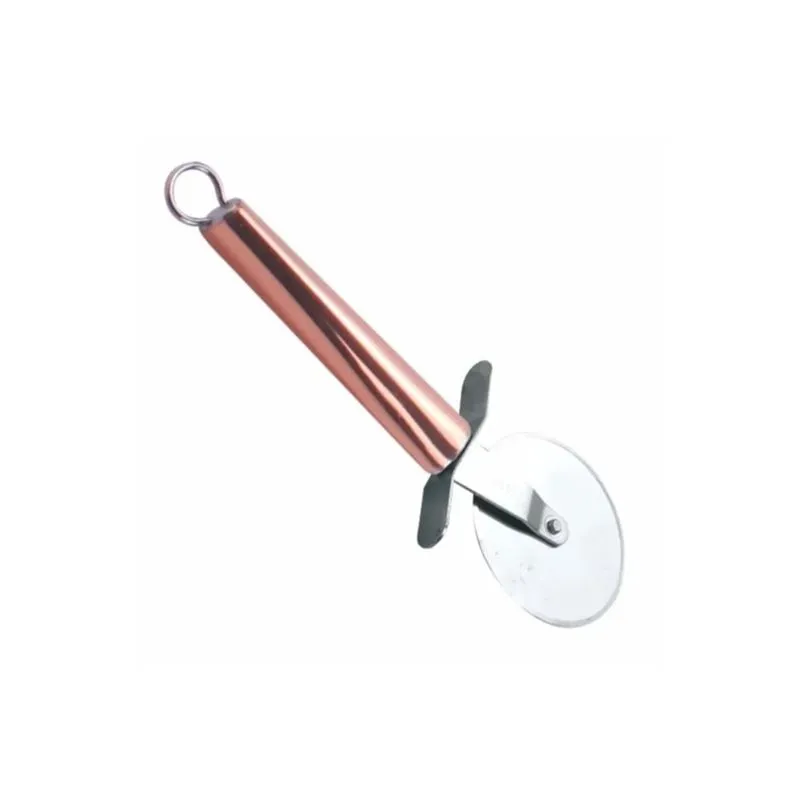Cortador De Pizza Inox E Rosê Gold - inox