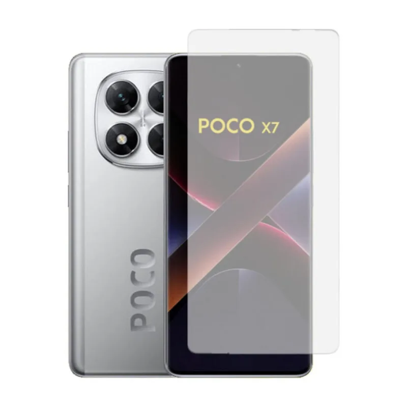 Pelicula Proteção De Vidro 3D Compatível Para Xiaomi Poco X7