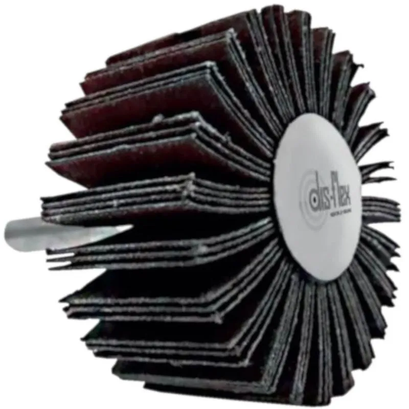 Mini Roda Lixa 60x20mm Grão 120 - 10022 - Disflex