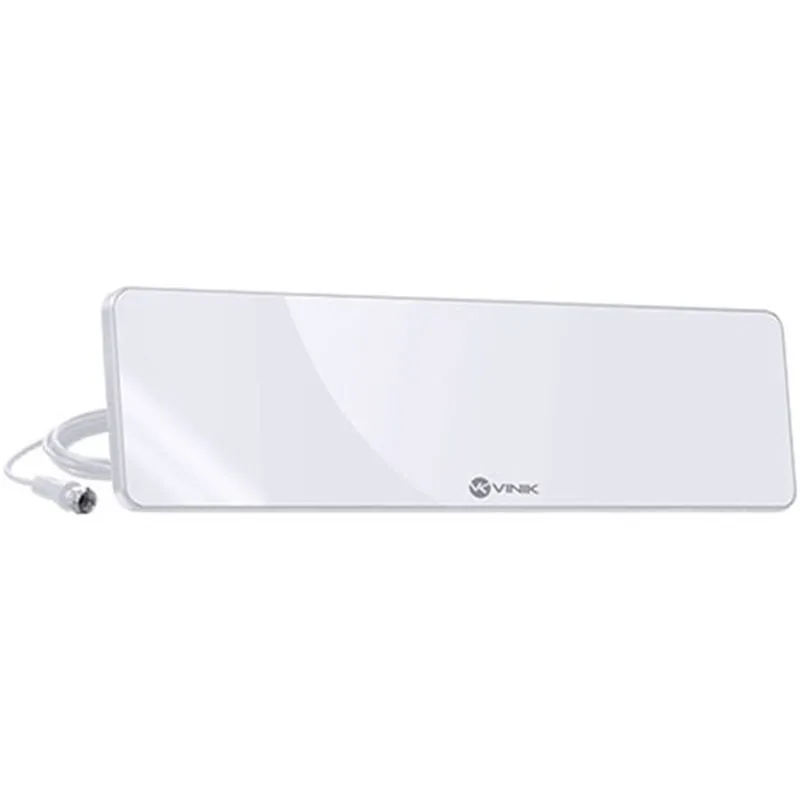 Antena Digital Para Tv Ultra Slim Branca Hds30w Vinik