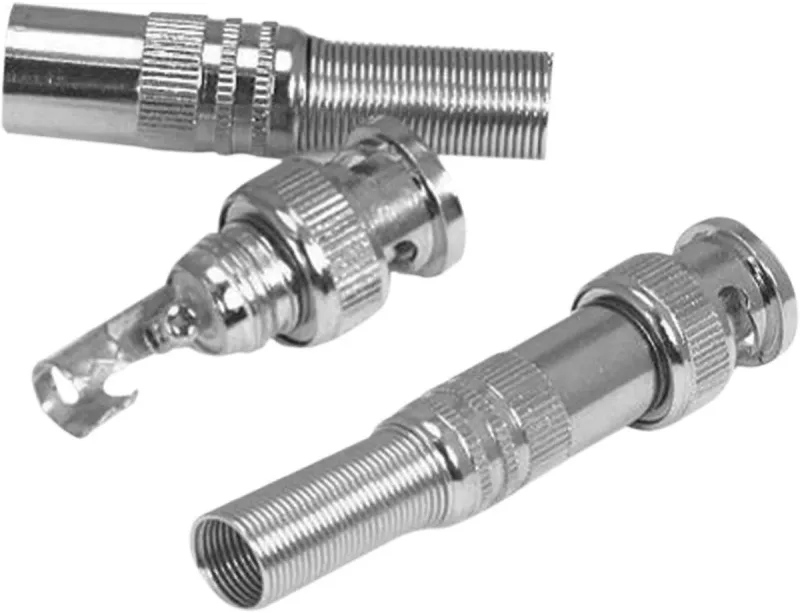 Conector Zinco Mola Bnc Macho 10Un Parafuso Sv10 - Mafua Info