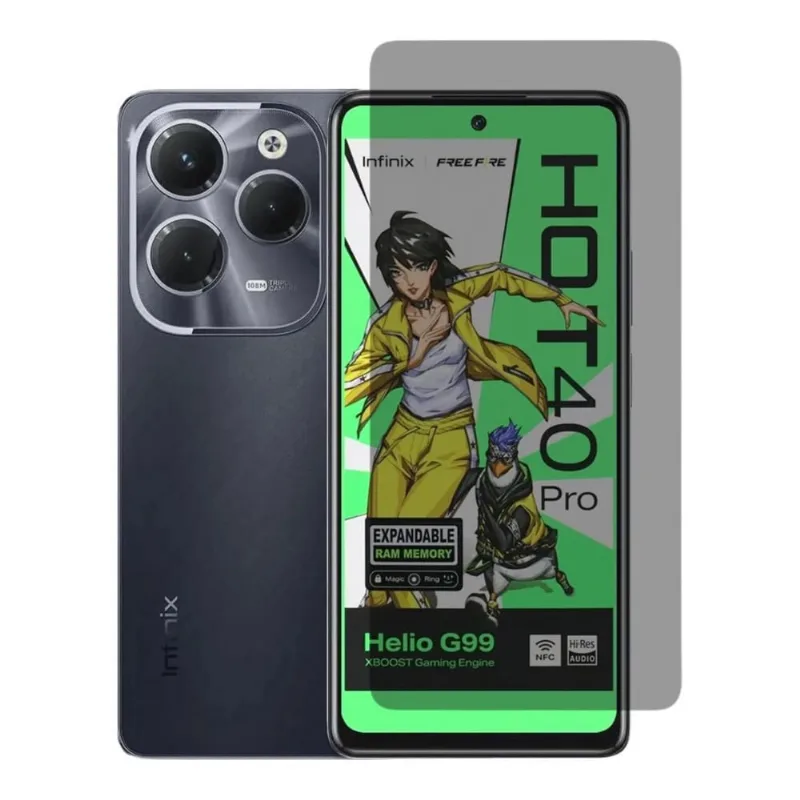 Pelicula Proteção Privativa Infinix Hot 40 Pro Free Fire