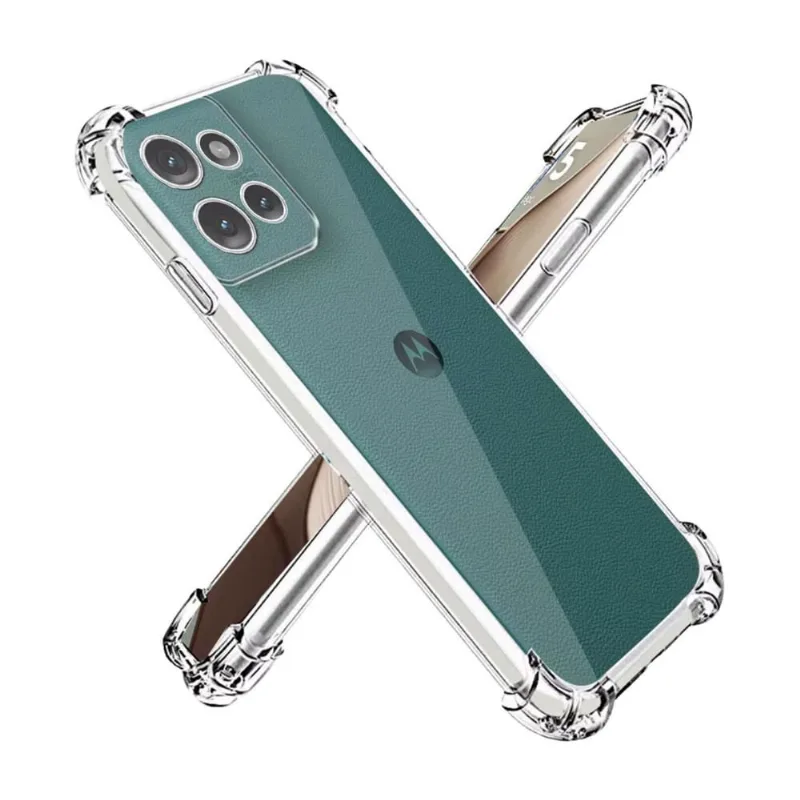 Capa Transparente + Película Gel Privativa Moto Edge 50 Neo