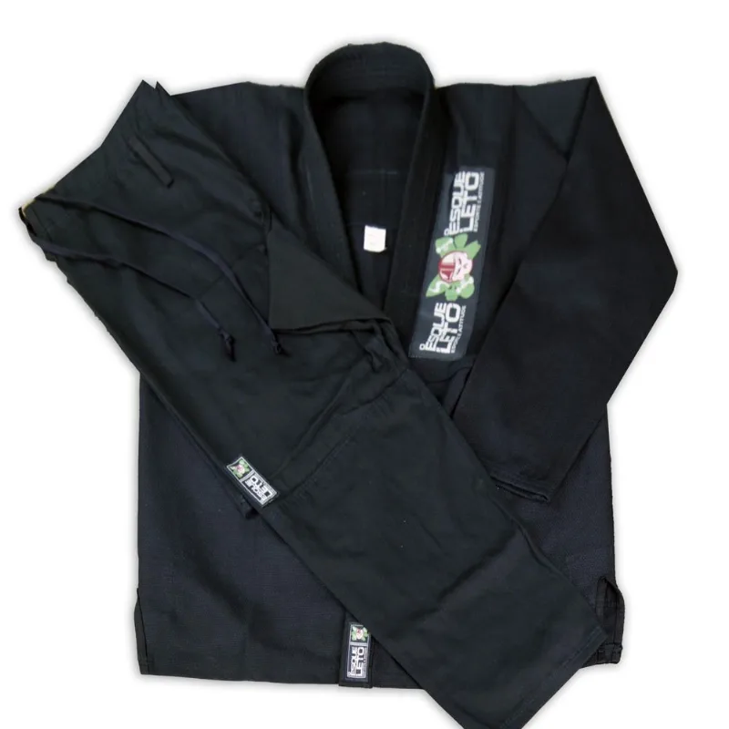 Kimono Jiu Jitsu Masculino (o Esqueleto) - Preto A2