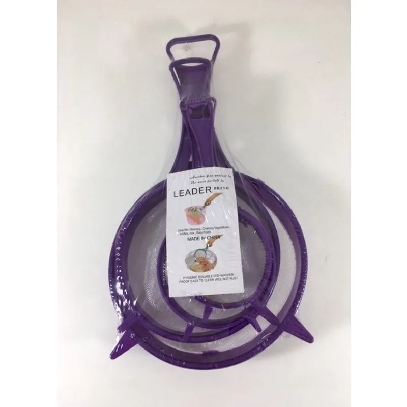 Kit Peneiras c/ 4 pcs - Plastico Colorido