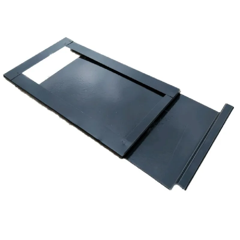 Regulador De Fumaça Fogão A Lenha 15x30cm Aço