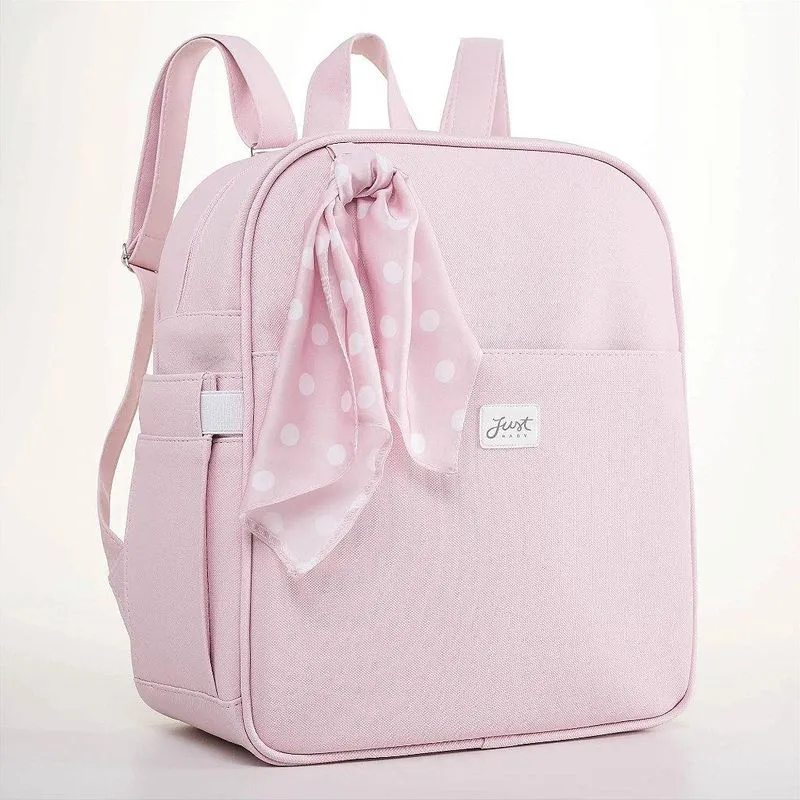 Mochila De Maternidade Just Baby Candy Rosa