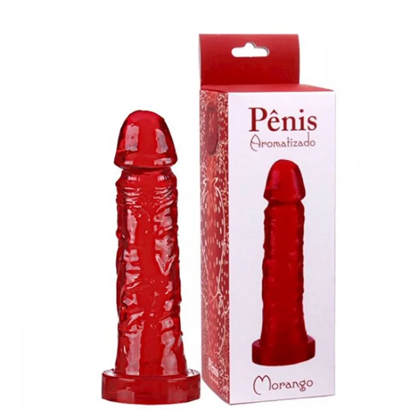 Pênis Maciço Aromatizado 17,5 X 3,8cm Ktoy - Miess
