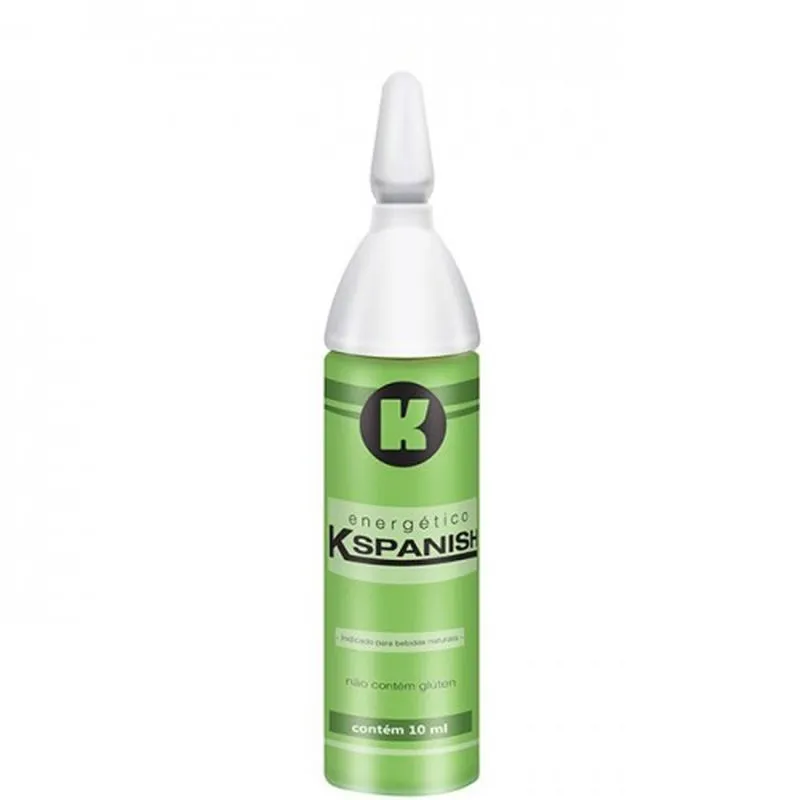 K Spanish Energético Indicado para Beber com Bebidas Naturais 10ml K Import