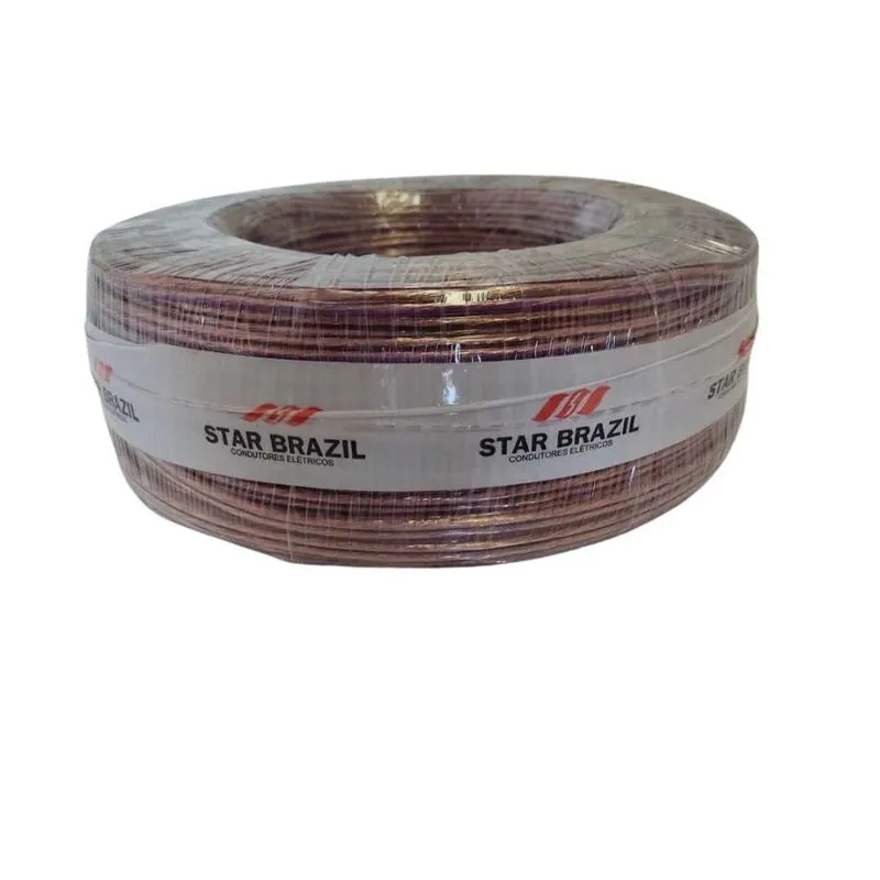 Rolo Fio Cristal Bicolor Star Brazil 2x1,50 100m
