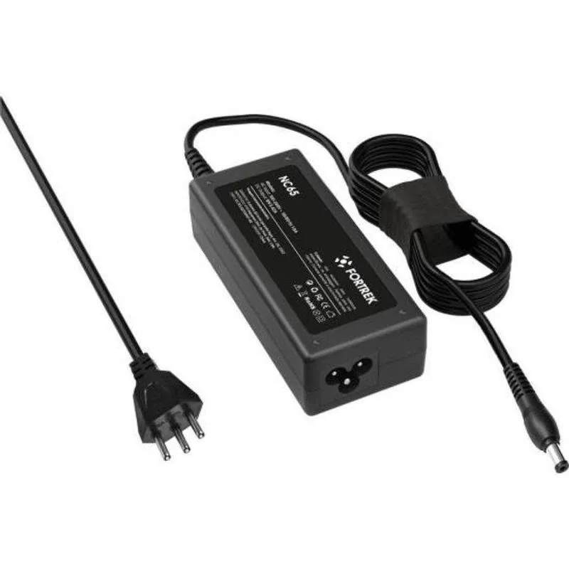 Carregador de Notebook Nc65 65W 19V Bivolt Compatível Lenovo Fortrek
