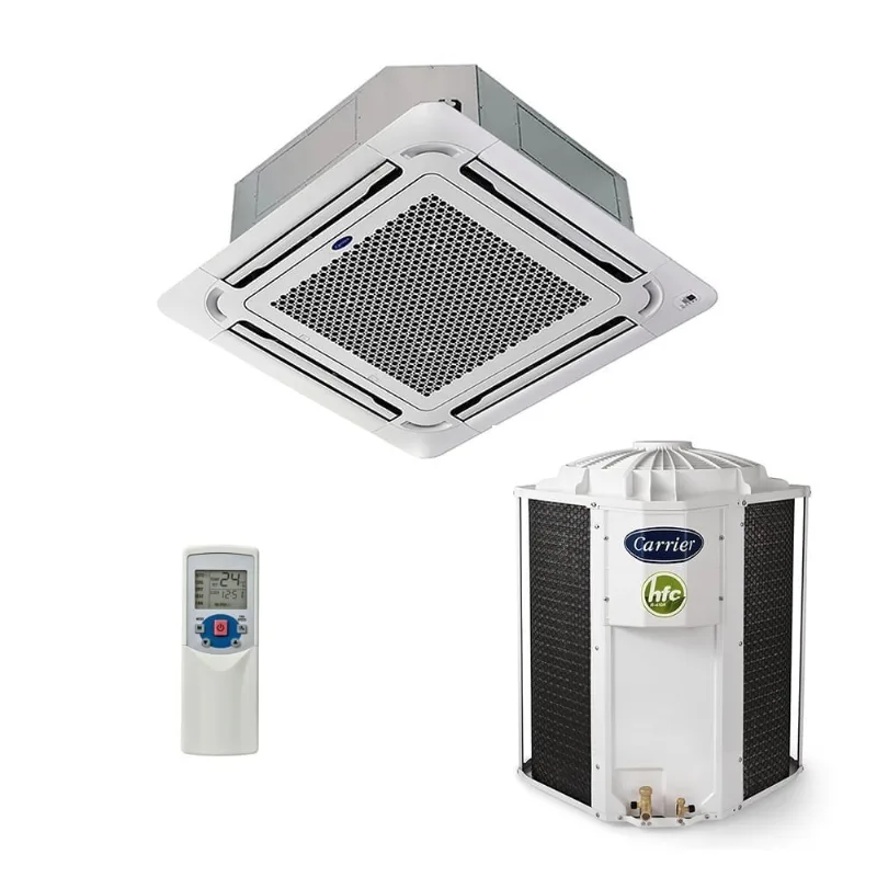 Ar-Condicionado Split Cassete 4 Vias Carrier 46.000 BTUs Só Frio 220V Trifásico