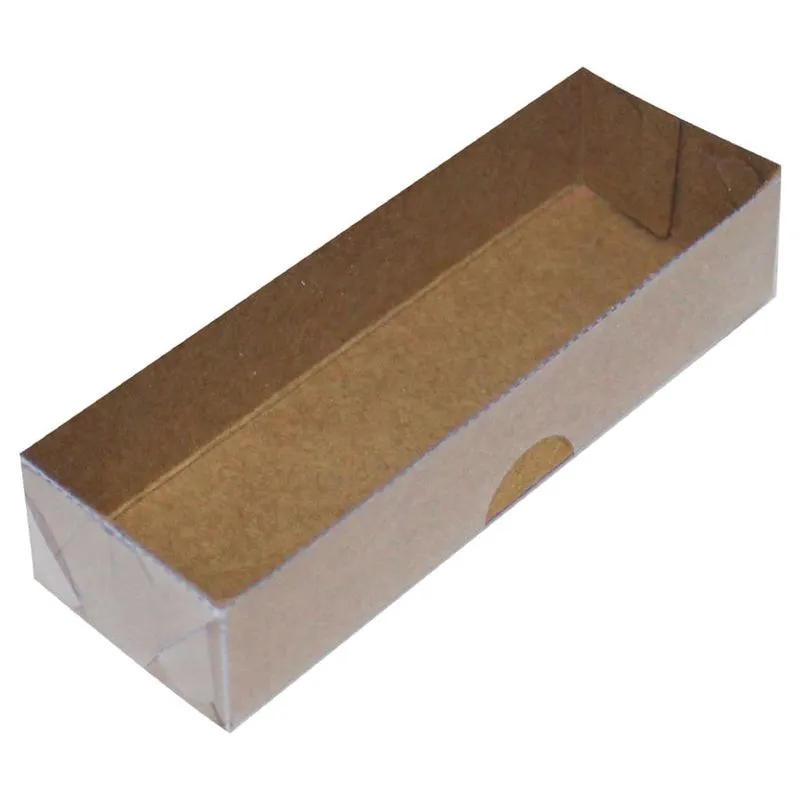 Caixa Para 3 Brigadeiros Kraft 12x4x2,5cm com 10 un YINPACK