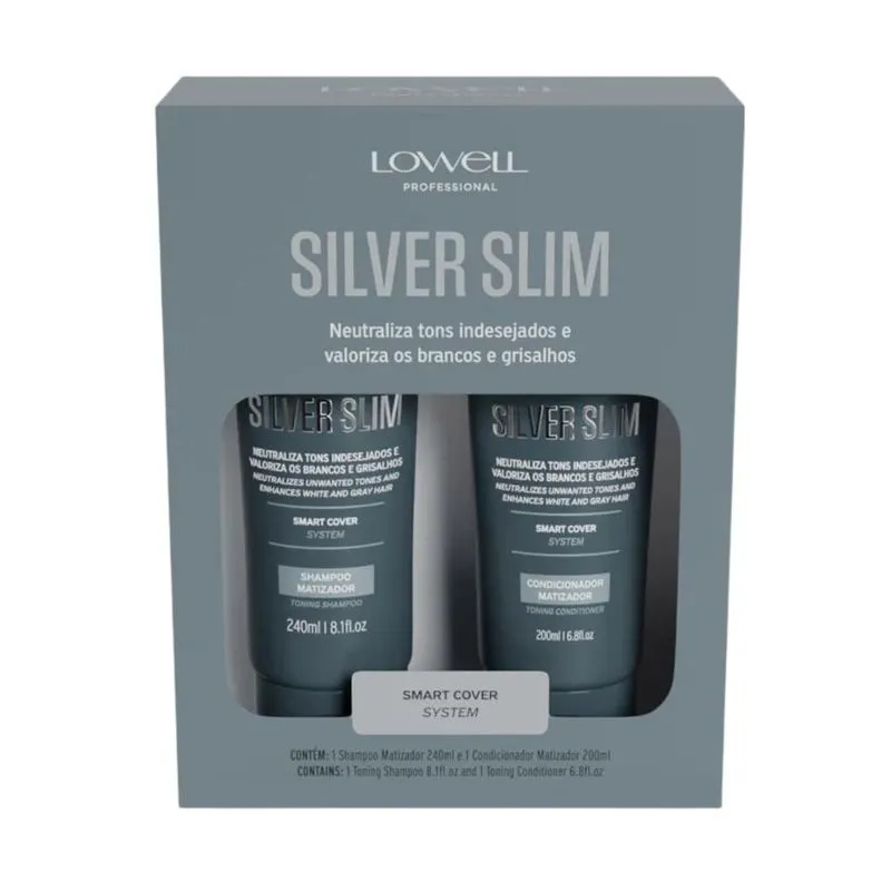 Kit Matizador lowell Silver Slim Neutralizador