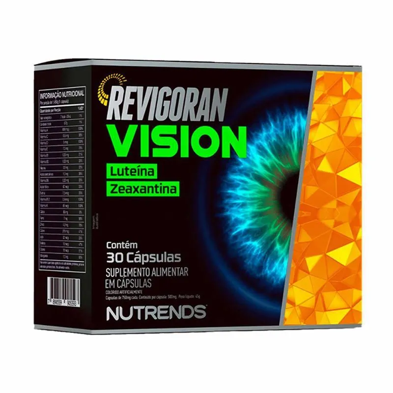 Revigoran Vision Luteína Zeaxantina 30 Cápsulas - Nutrends