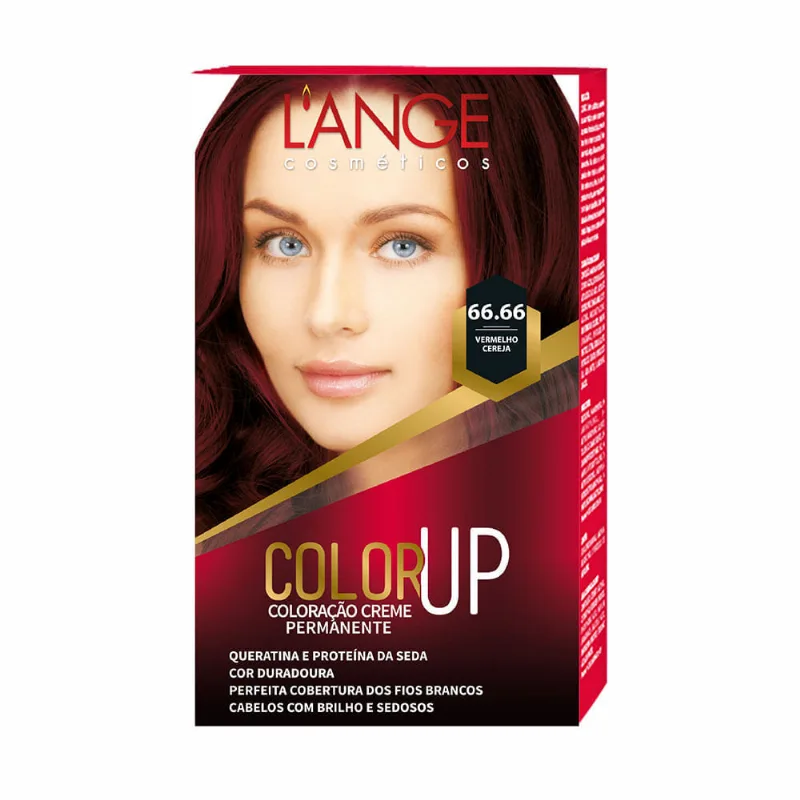 Coloração Kit Color Up 66.66 Vermelho Cereja