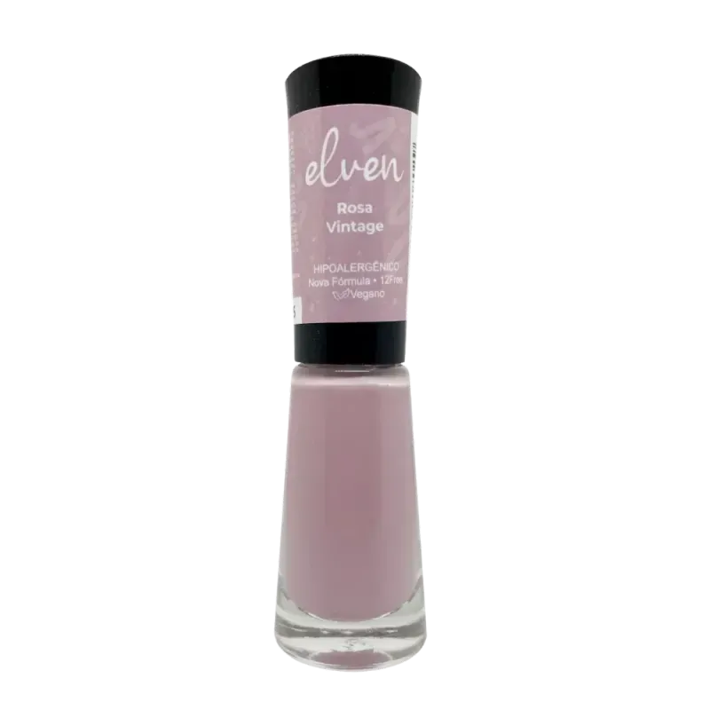 Esmalte Elven Básico Cremoso Rosa Vintage 6,5ml