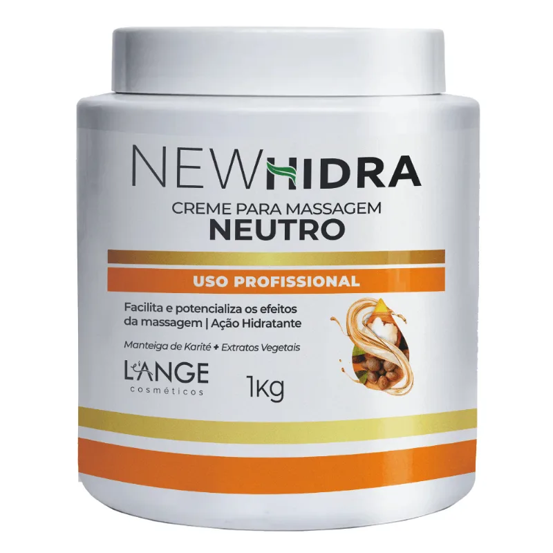 Creme Massagem Neutro Le Ange New Hidra 1kg