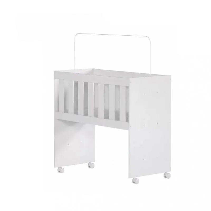 Mini Berço Multifuncional com Rodízio Luke Tigus Baby