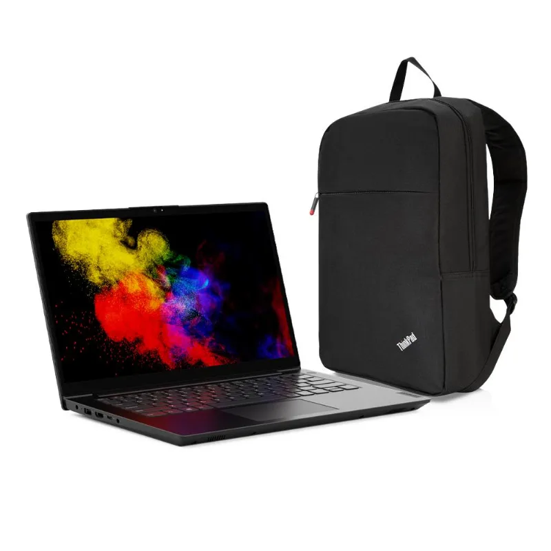 Notebook Lenovo V14 i5 8GB 256GB SSD MX350 2GB W10Pro 14" + Mochila ThinkPad Basic de 15,6 polegadas