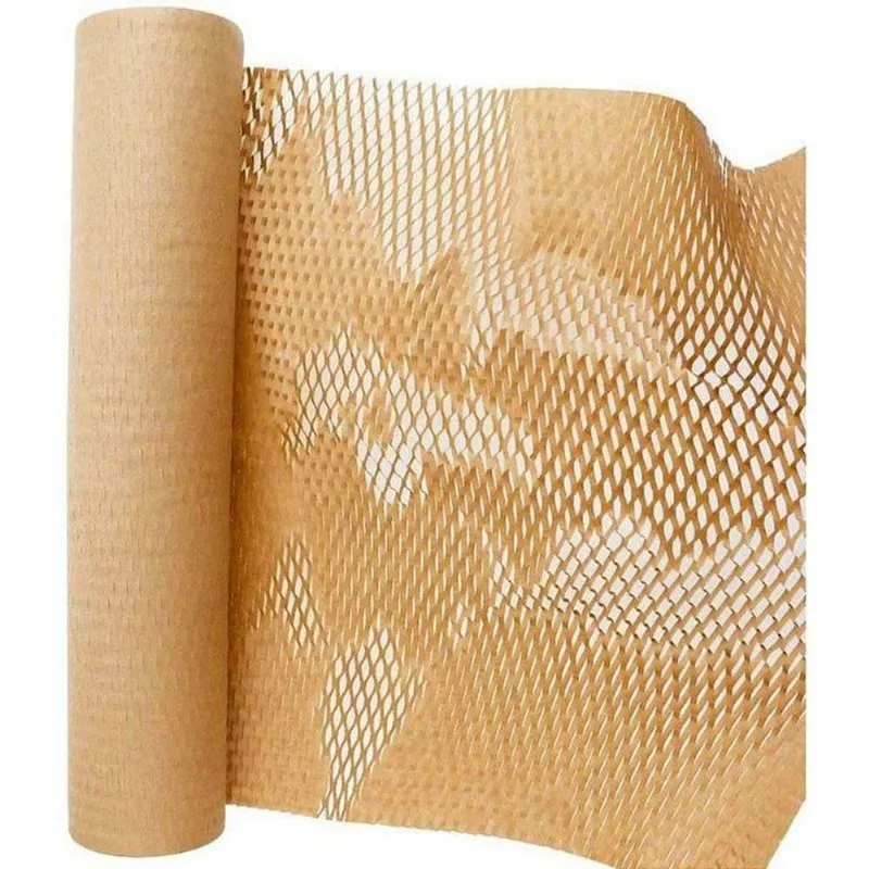 Bobina Papel Kraft Colméia 40cm X 50m - Qualidade Excelente