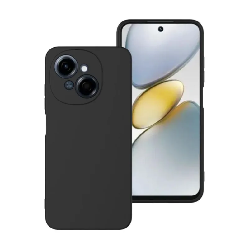 Capa Case Aveludada + Película 3D Para Tecno Spark Go 1 2025