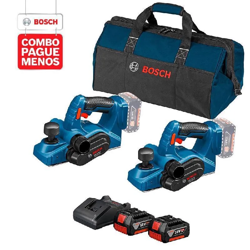 Pg Menos Plainas + 2 Baterias 18v + Maleta + Carregador 220v