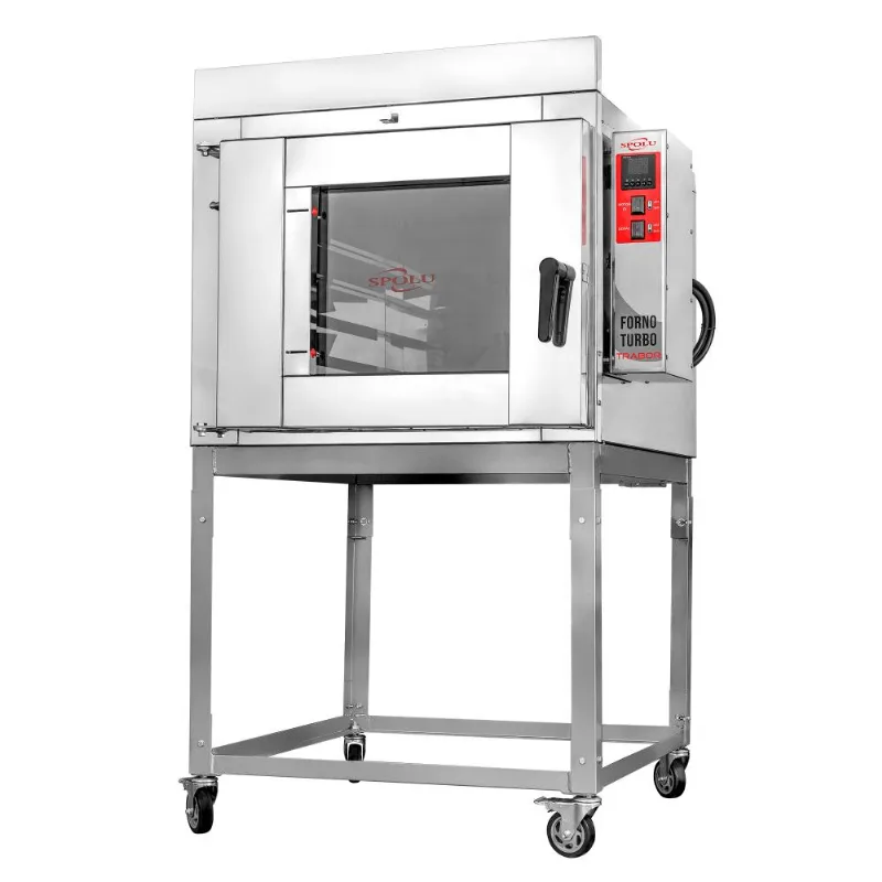 Forno Turbo Elétrico Spolu Trabor 5 Esteiras 9.500w Trifásico 220v