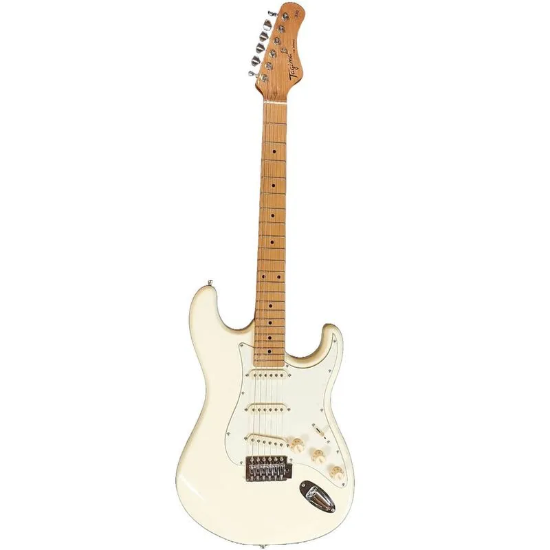 Guitarra Tagima TG530 Woodstock Olympic White owh lf/awh