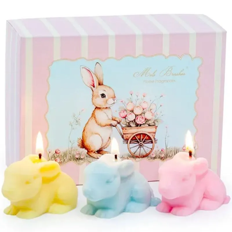 Kit Velas Aromaticas Happy Easter 135g Mels Brushes Happy Easter