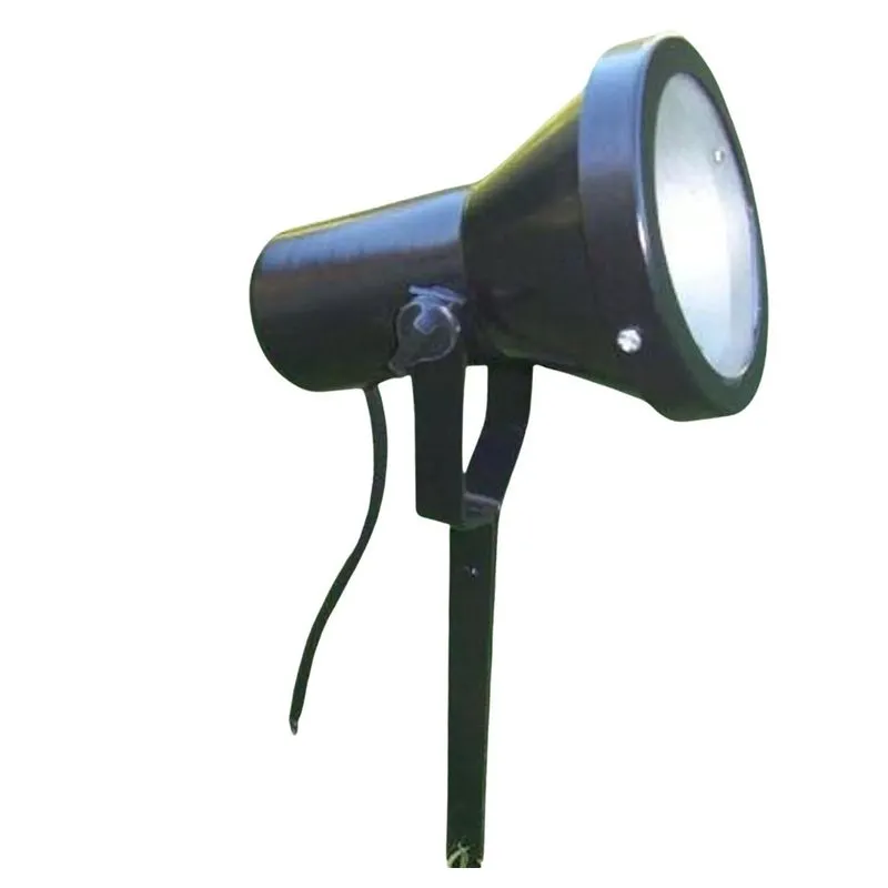 Espeto Alum Fechado C/vd Gu-10 Pt Maxluz