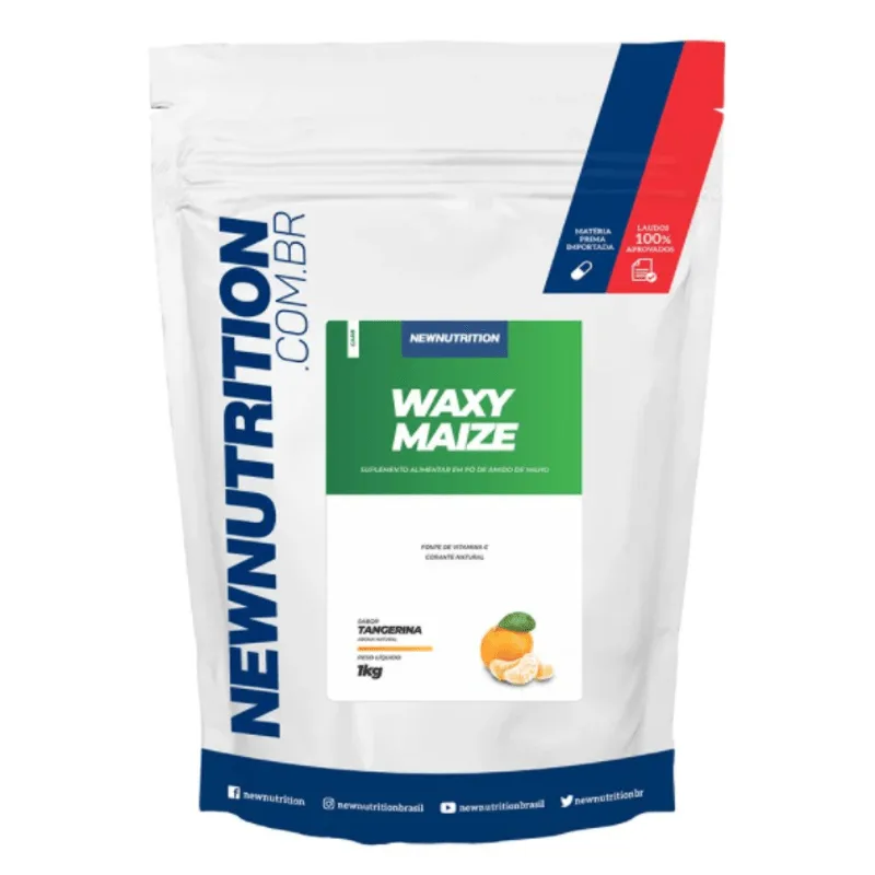 Waxy Maize - 1kg - Sabor Tangerina
