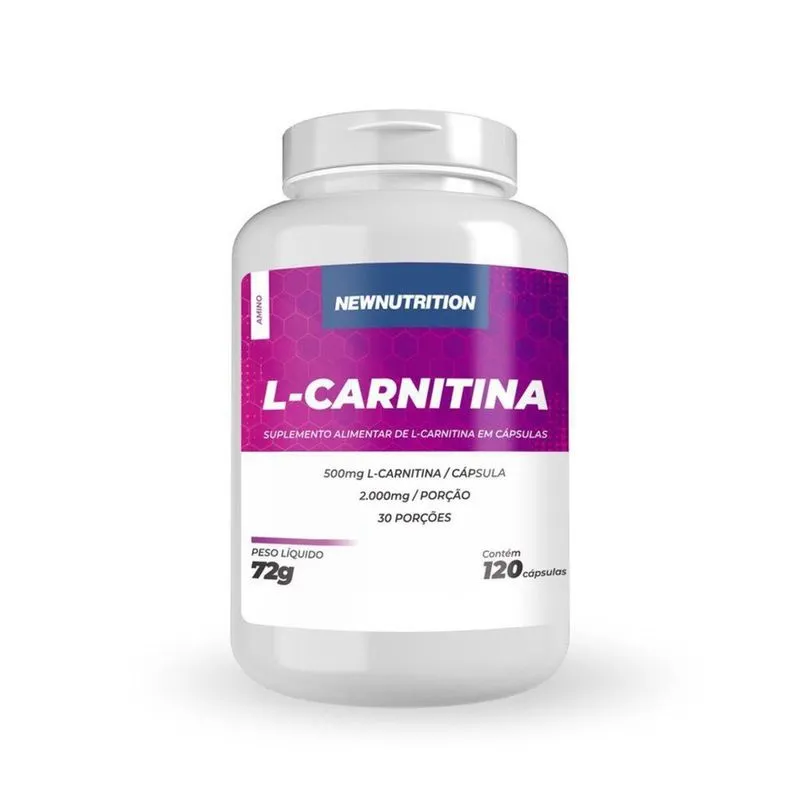 L-Carnitina 120 Cápsulas Newnutrition