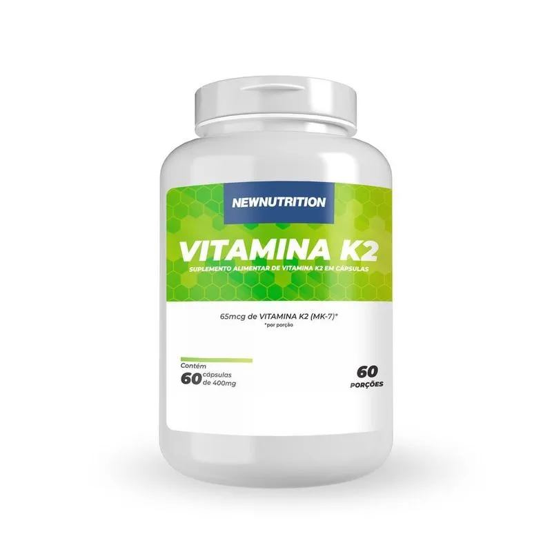 Vitamina K2 400mg Newnutrition 60 Capsulas