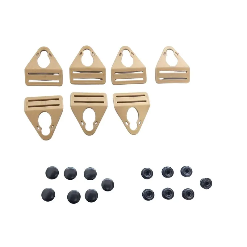 Kit Presilhas Das Cintas Reparo Da Joelheira ( Tan )