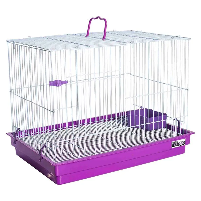 Gaiola Para Coelho Teto Reto