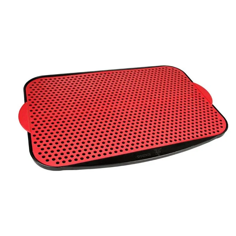 Sanitário Cães Porta Tapete Higienico Xixi Dog - Vermelho