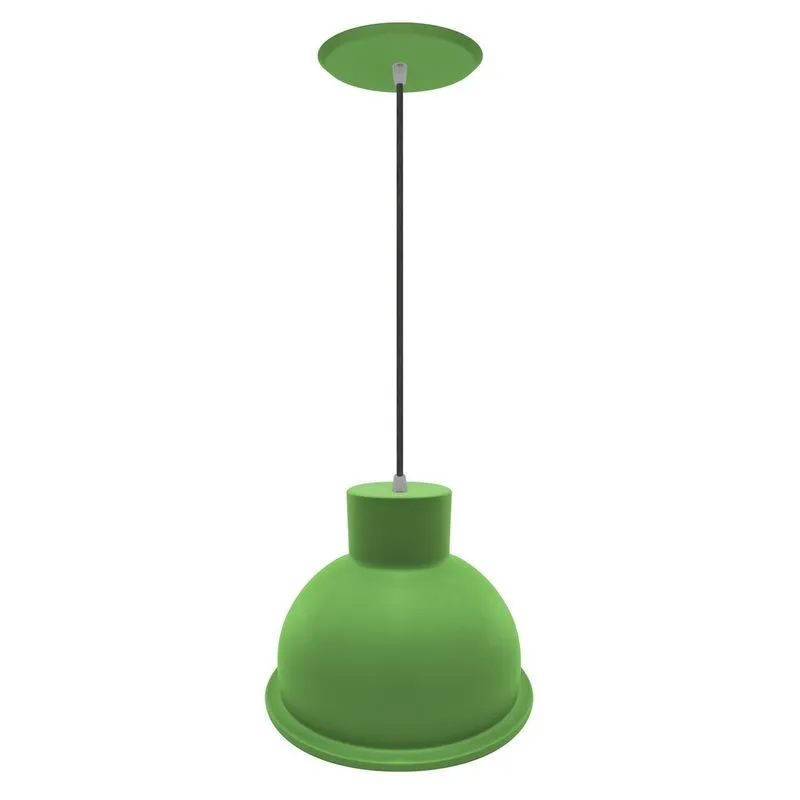 Pendente Retrô em Alumínio Verde