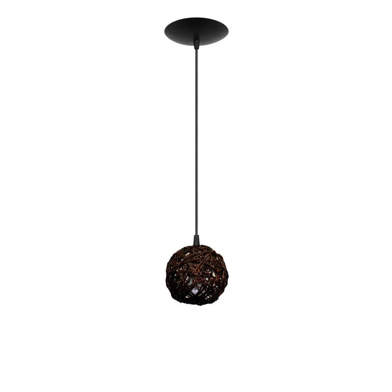 Pendente Hand Made P Cromalux Marrom