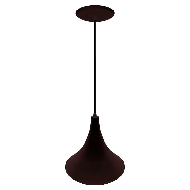 Pendente Cromalux Cintura 300912 Marrom/Cobre