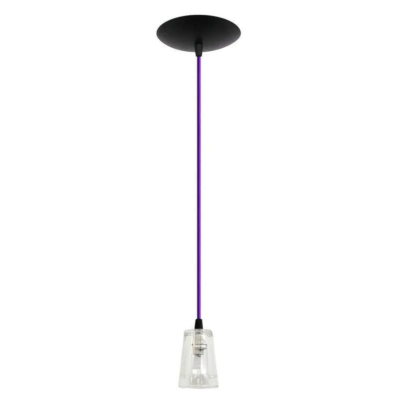 Pendente Cromalux American 302319 Roxo
