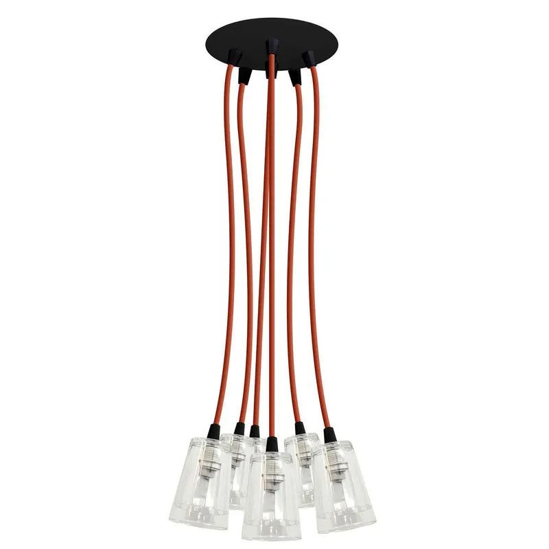 Pendente Cromalux American Multi 302415 Laranja