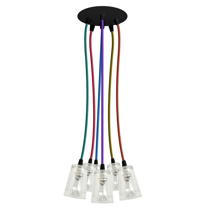 Pendente Cromalux American Multi 302421 Colorido