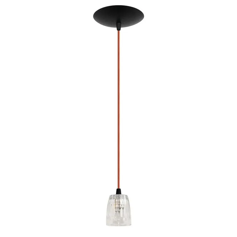 Pendente Cromalux Barrel 302515 Laranja