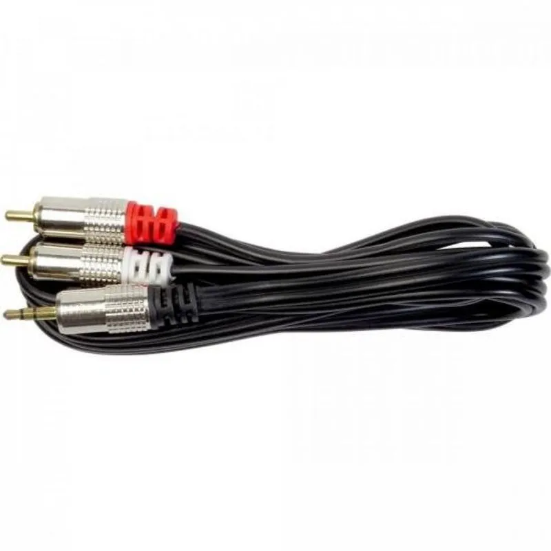 Cabo P2 Stereo Para 2 RCA 10m Metal CBRC0030 Storm