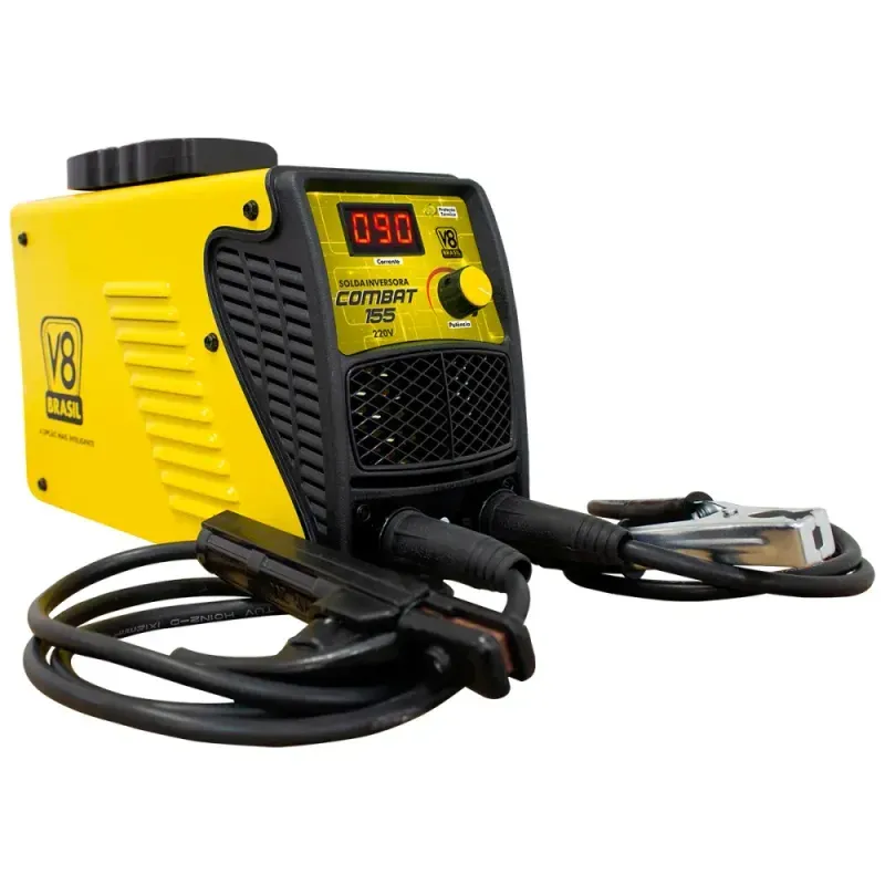 Máquina de Solda Inversora Combat 155 90A Mono 220V V8 Brasil