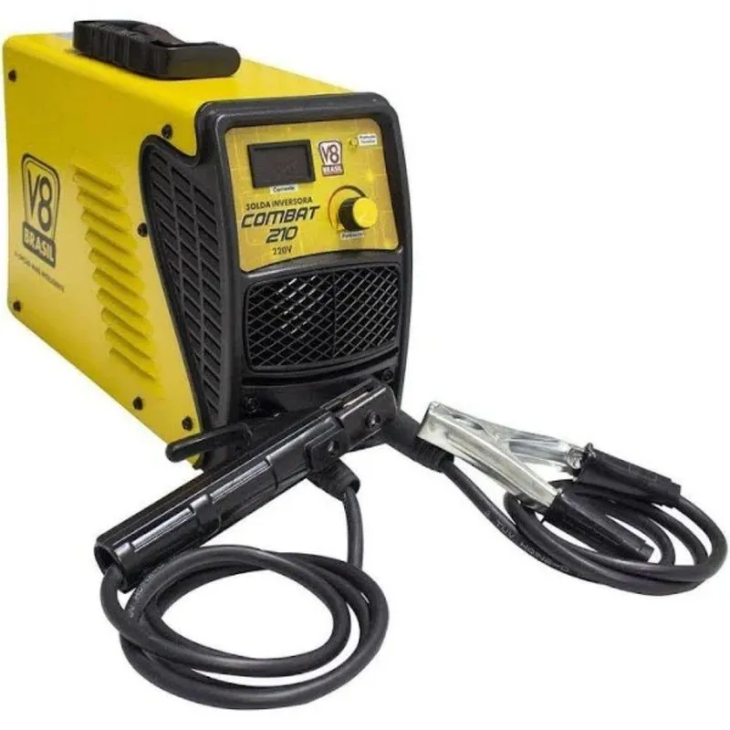 Máquina Inversora Solda Combat 210 160A 220V Monofásico - V8
