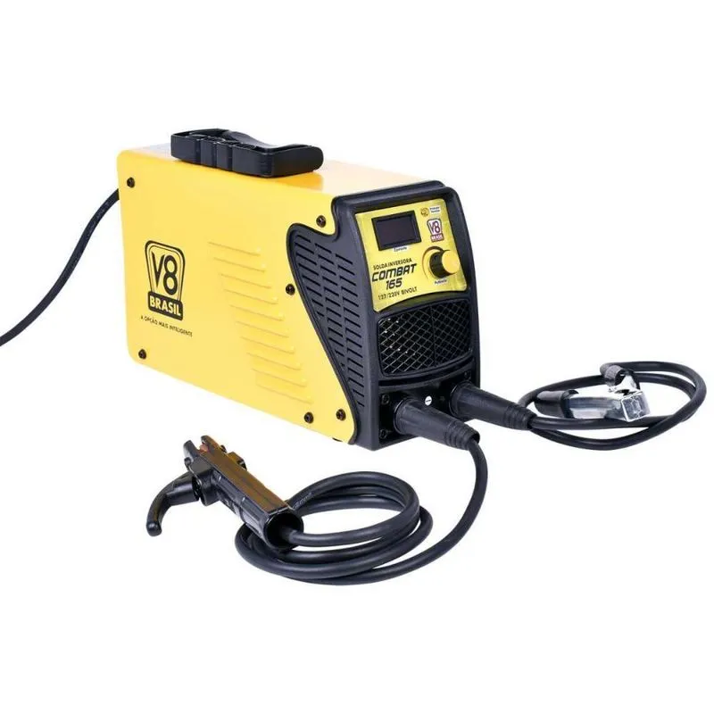 Máquina Inversora Solda Combat 165 120a Bivolt