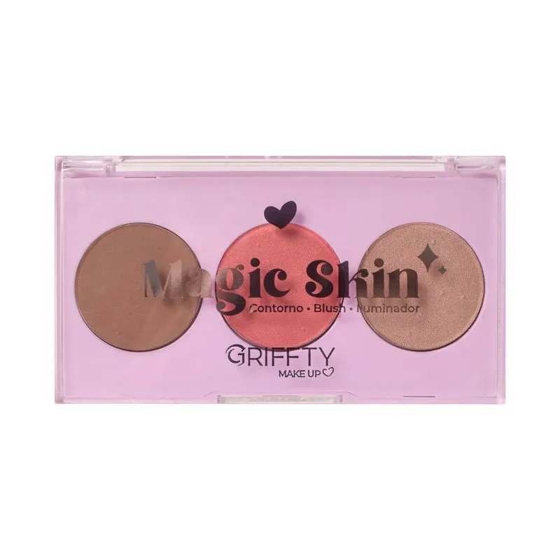 Paleta Griffty Contorno Blush E Iluminador 02