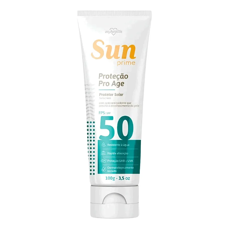 PROTETOR SOLAR FPS50 SUN PRIME 100G R.PT2600004 ÚNICA